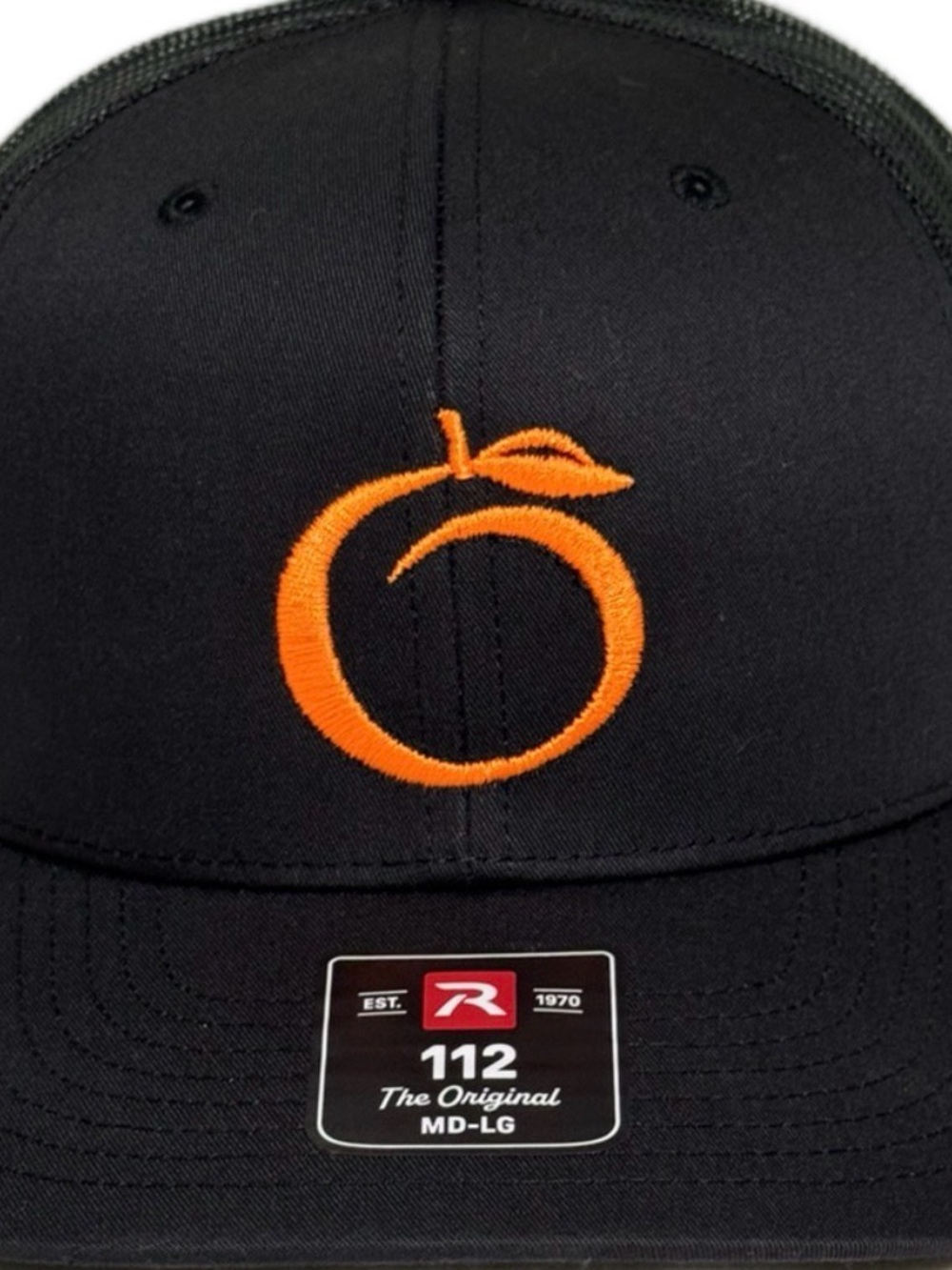 Florida Orange Adjustable Mesh Quality Direct Embroidered Snapback C…